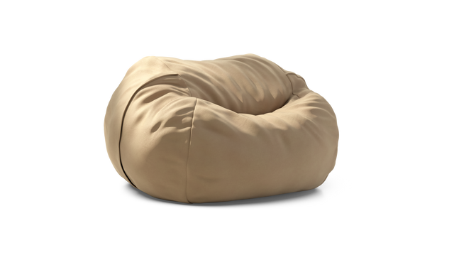 vetsak | Puf Large - Leather - Beige