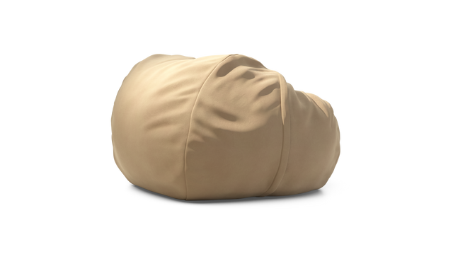 vetsak | Puf Large - Leather - Beige