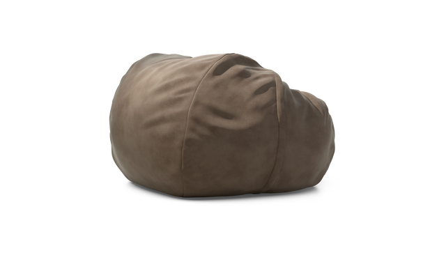 vetsak | Puf Large - Leather - Cacao