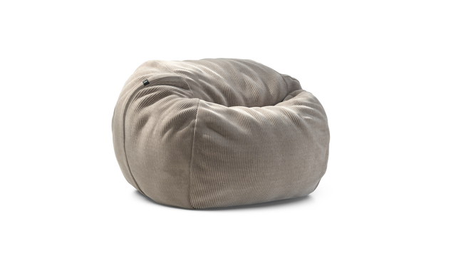 vetsak | Puf Medium - Cord Velour - Platinum