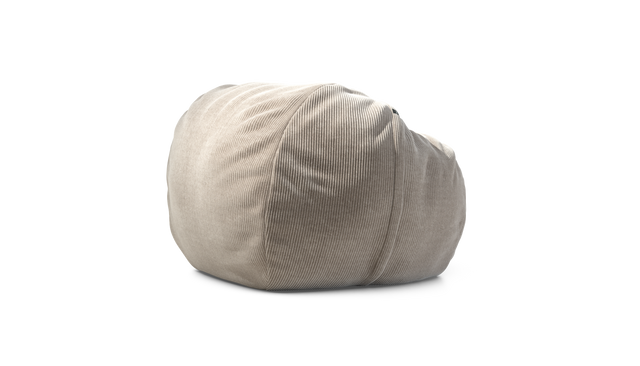 vetsak | Puf Medium - Cord Velour - Platinum