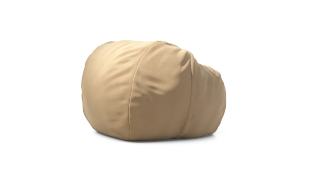 vetsak | Puf Medium - Leather - Beige