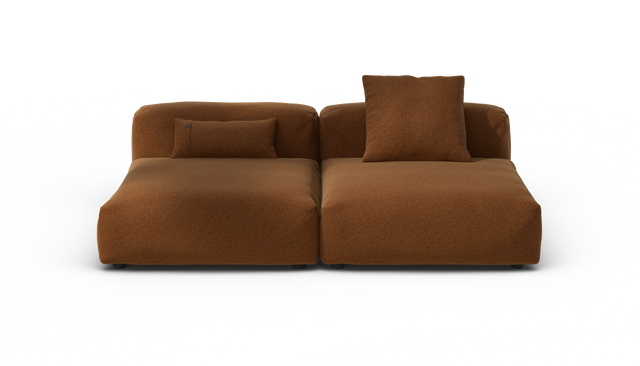 vetsak | Sofa Set 01 Large - Pebble - Sundried | Modular Sofa | 3.5 Seater