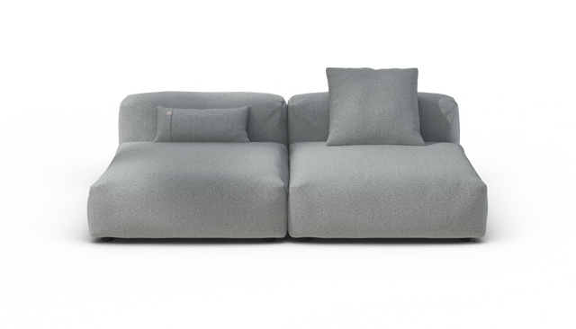 vetsak | Sofa Set 01 Large - Ridge - Limestone | Modular Sofa | 3.5 Seater