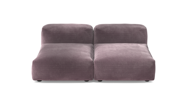 vetsak | Sofa Set 01 Medium - Cord Velour - Blossom | Modular Sofa | 2.5 Seater