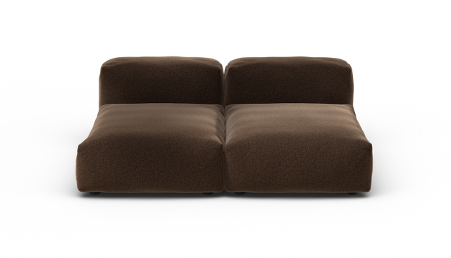 vetsak | Sofa Set 01 Medium - Pebble - Umber | Modular Sofa | 2.5 Seater