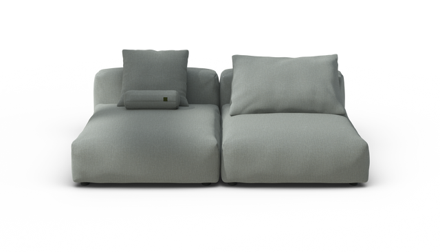 vetsak | Sofa Set 01 XLarge - Breeze - Sage | Modular Sofa | 3.5 Seater