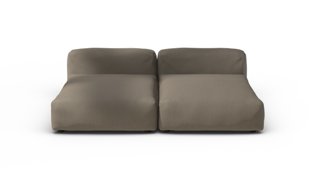 vetsak | Sofa Set 01 XLarge - Terrain - Driftwood | Modular Sofa | 3.5 Seater