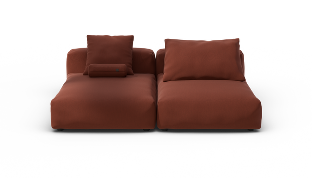 vetsak | Sofa Set 01 XLarge - Terrain - Saffron | Modular Sofa | 3.5 Seater