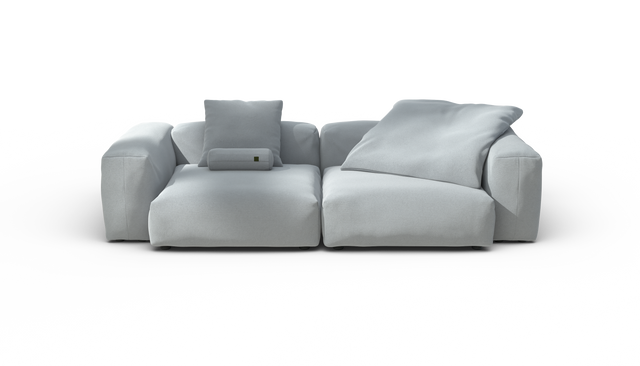 vetsak | Sofa Set 02 Large - Pique - Turquoise | Modular Sofa | 3.5 Seater | Big Sofa