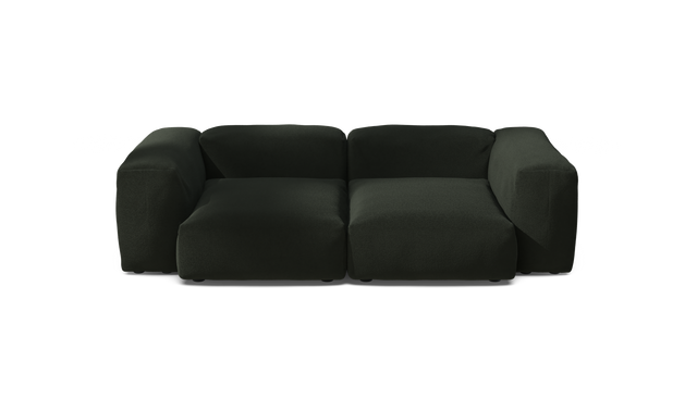 vetsak | Sofa Set 02 Medium - Loop Loop - Mousse | Modular Sofa | 2.5 Seater | Big Sofa