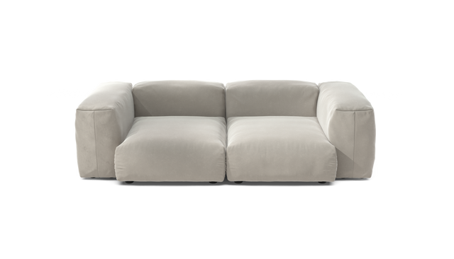 vetsak | Sofa Set 02 Medium - Suave - Clay | Modular Sofa | 2.5 Seater | Big Sofa