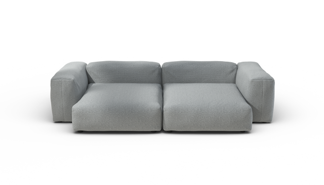 vetsak | Sofa Set 02 XLarge - Ridge - Limestone | Modular Sofa | 3.5 Seater | Big Sofa