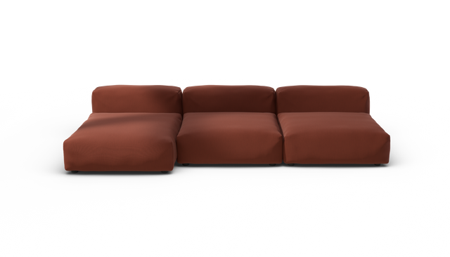 vetsak | Sofa Set 04 - Terrain - Saffron | Modular Sofa | 5 Seater | Big Sofa
