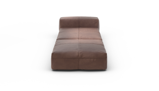 vetsak | Sofa Set 07 - Sun Lounger - Leather - Stone | Modular Sofa | 2 Seater | Daybed | Chaiselounge
