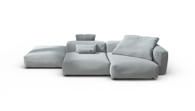 vetsak | Sofa Set 09 - The Island - Pique - Turquoise | Modular Sofa | 7 Seater | Sofa Island