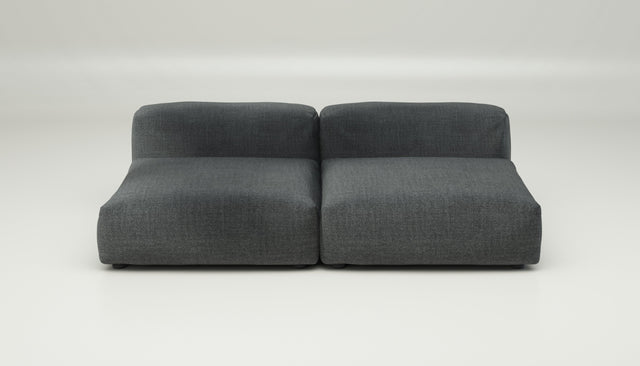 vetsak | Sofa Set 01 Large - Pique - Dark Grey | Modular Sofa | 3.5 Seater