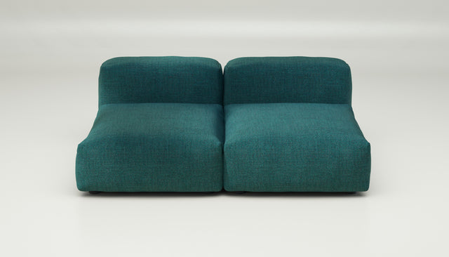 vetsak | Sofa Set 01 Medium - Pique - Cedar | Modular Sofa | 2.5 Seater