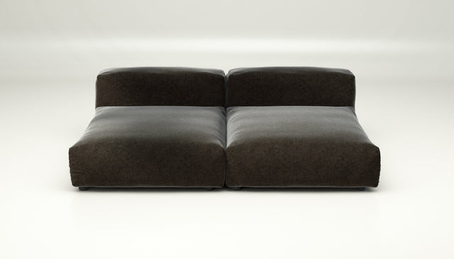 vetsak | Sofa Set 01 XLarge - Suave - Anthracite | Modular Sofa | 3.5 Seater