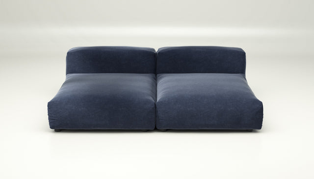 vetsak | Sofa Set 01 XLarge - Suave - Navy | Modular Sofa | 3.5 Seater
