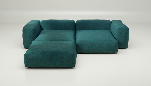 vetsak | Sofa Set 03 - Pique - Cedar | Modular Sofa | 3.5 Seater | Big Sofa | Corner Sofa