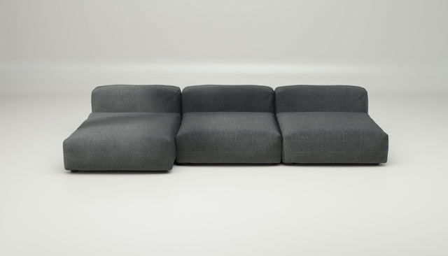 vetsak | Sofa Set 04 - Pique - Dark Grey | Modular Sofa | 5 Seater | Big Sofa