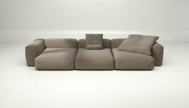 vetsak | Sofa Set 05 - Loop Loop - Taupe | Modular Sofa | 5 Seater | Big Sofa | Corner Sofa